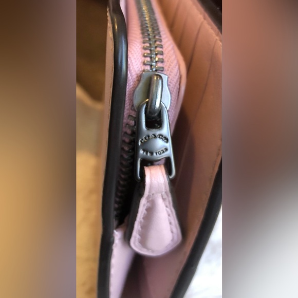 Coach Light Pink Women's All Leather Wallet - Picture 7 of 10